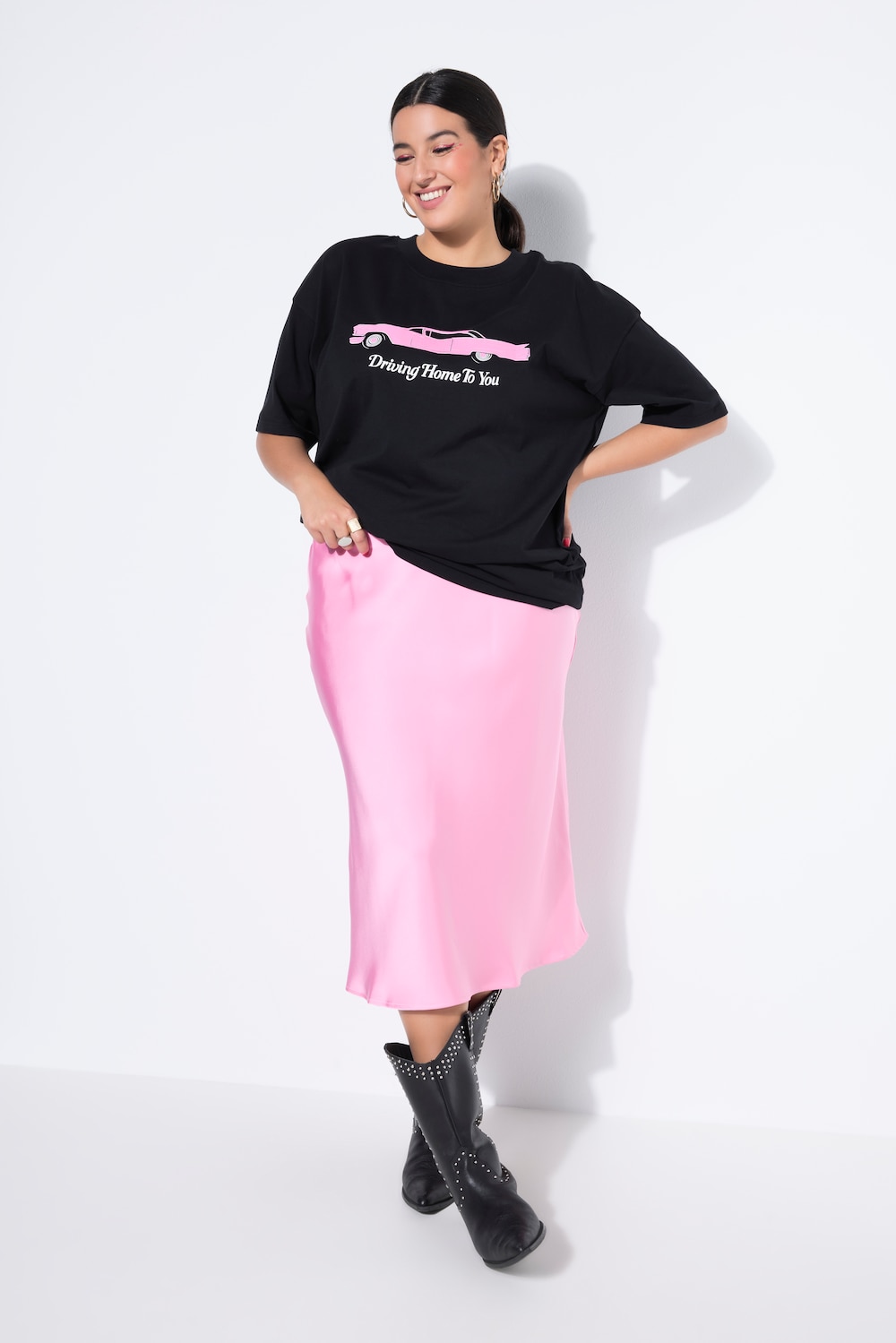 Midirock, A-Line, Satin