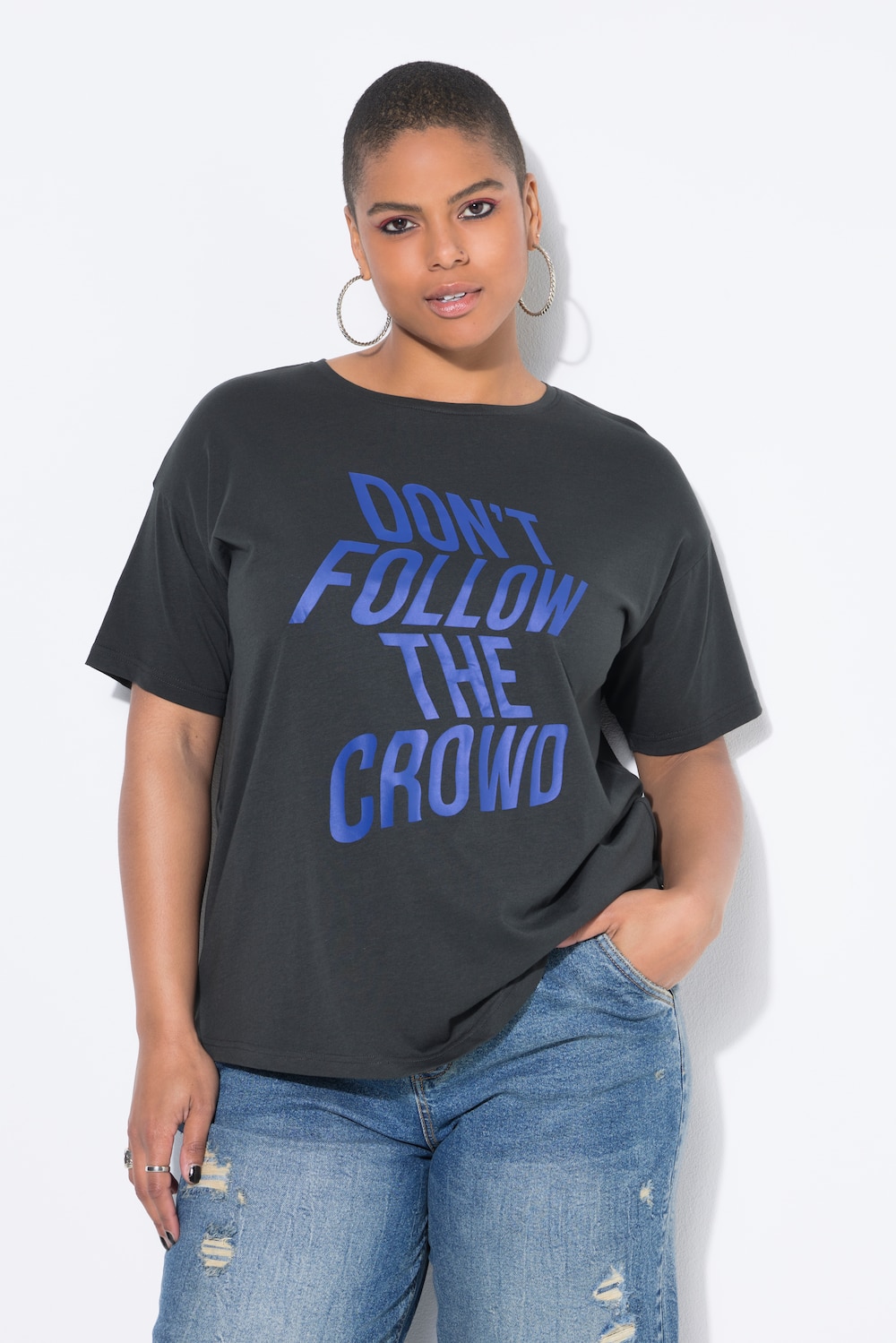 T-Shirt, oversized, Statement Print