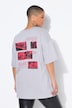 T-shirt, oversized, palmen, korte mouw