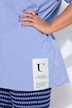 T-Shirt, oversized, Saumpatch, Halbarm