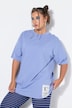 T-Shirt, oversized, Saumpatch, Halbarm