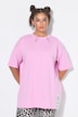 T-Shirt, oversized, Saumpatch, Halbarm