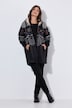 Norweger-Strick-Fleece-Jacke, Kapuze,Langarm