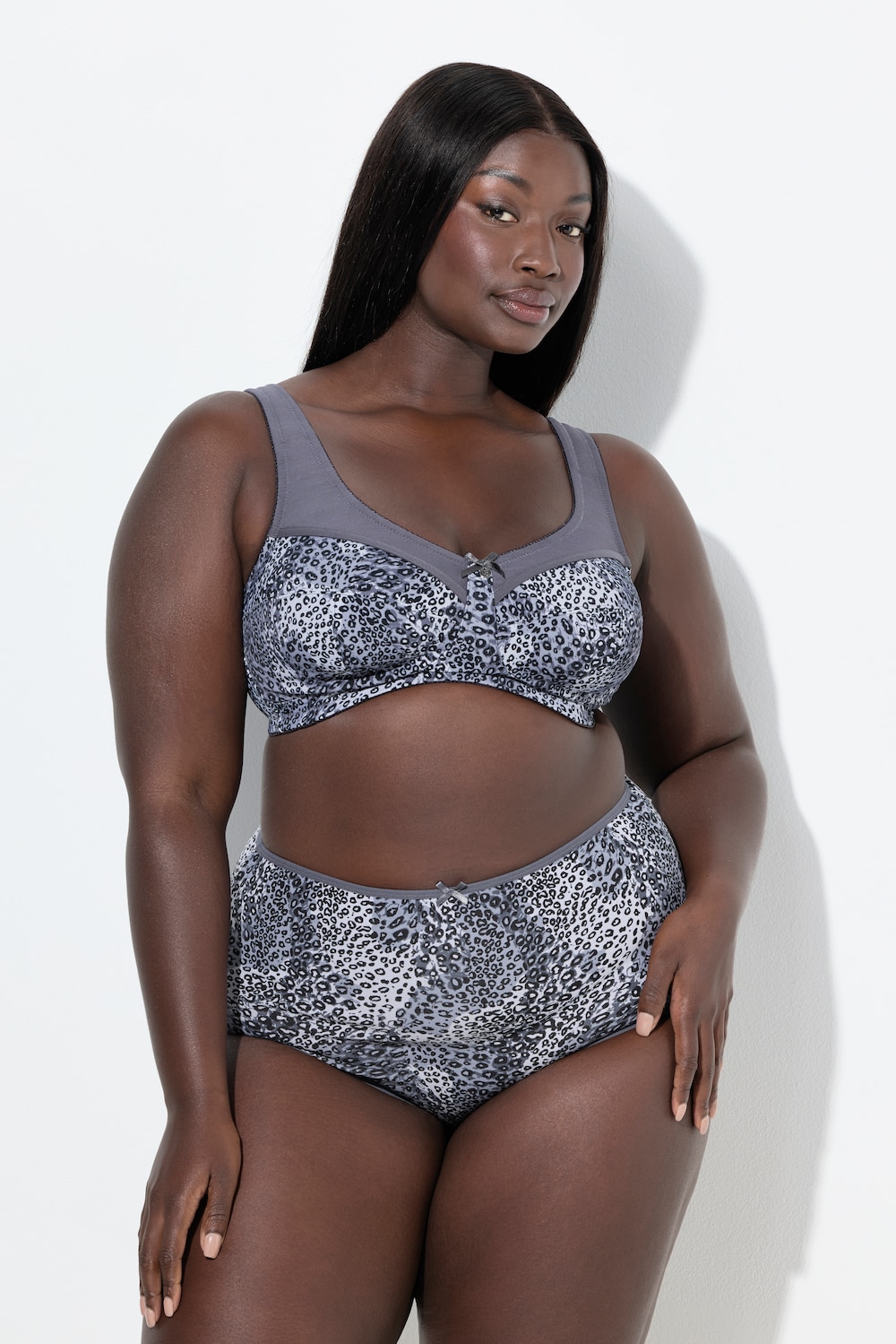 Große Größen Entlastungs-BH, Damen, grau, Größe: 115F, Synthetische Fasern, Ulla Popken