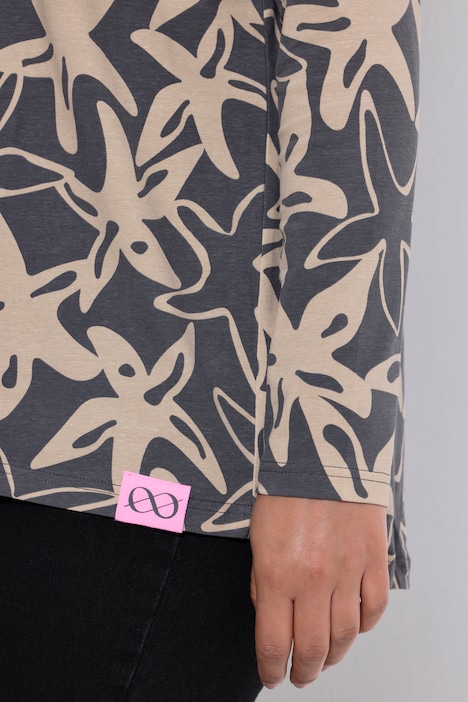 Starfish Print Long Sleeve Tee