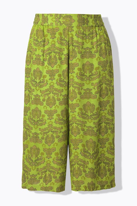 Culotte, Very Wide Legs, Paisleys
