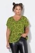Blouse oversize. Imprimé cachemire