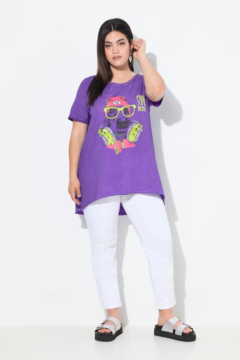 T-Shirt, A-Linie, HipHop Hund