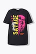 T-shirt, boxy fit, statement/tijgerkop