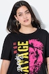 T-shirt, boxy fit, statement/tijgerkop