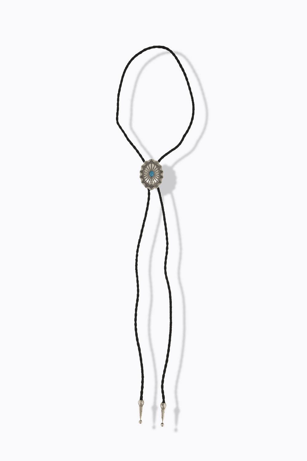 Lederkette, Zierstein, Western-Stil