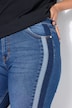 Mom jeans, dubbele zijstrepen, 5-pocket