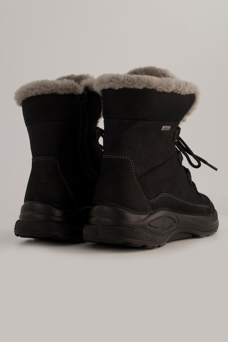 Jomos Leder-Stiefeletten, Lammfell, wasserdicht, Weite K
