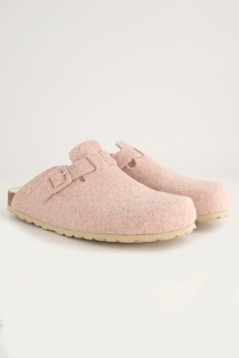 Filz-Clogs, Plüschfutter, Wechselfußbett, Weite H