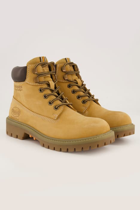 Dockers Lederboots, Webfell, Weite G