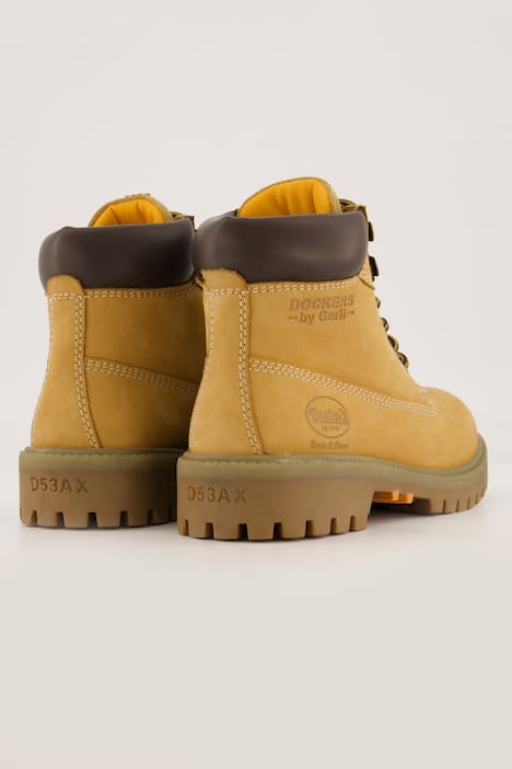 Dockers Lederboots, Webfell, Weite G
