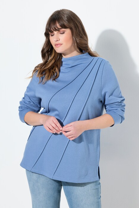 Chemisier Femme Ulla Popken - Taille 48-50 - Noir - Blouse Élégante Pour Toutes Occasions