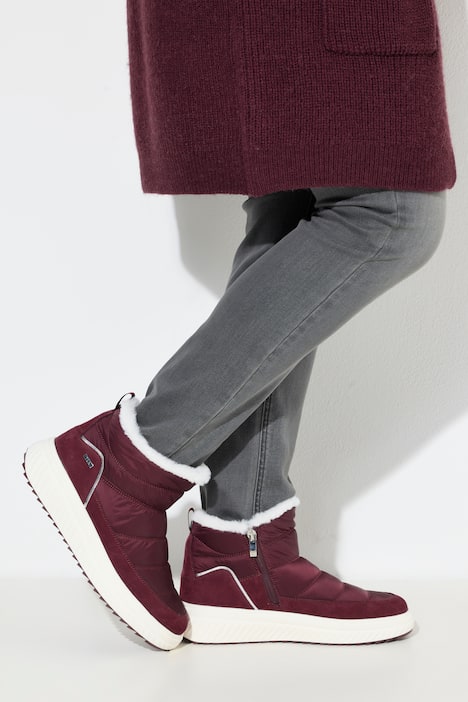 Caprice Leder-Funktionsboots, Wechselfußbett, Weite G