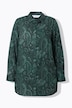 Overhemdblouse, boxy model, all-over print