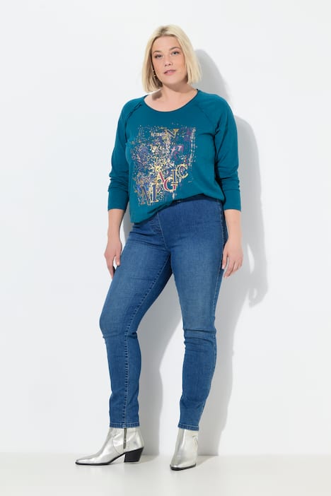 Jeggings Sienna, schmales Bein, Komfortbund, Stretch