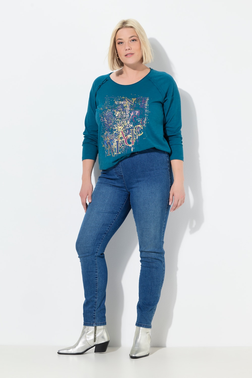 Jeggings Sienna, schmales Bein, Komfortbund, Stretch