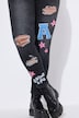 Jeans Emma, slim fit, 5-pocket, destroyed, prints