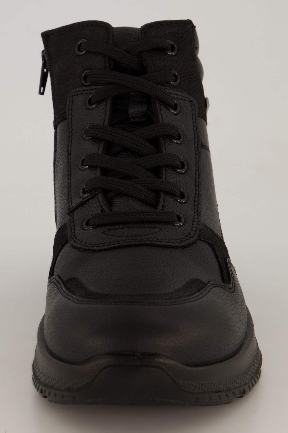 Stora storlekar Ankelboots, Her, svart, storlek: 44, Läder, JP1880