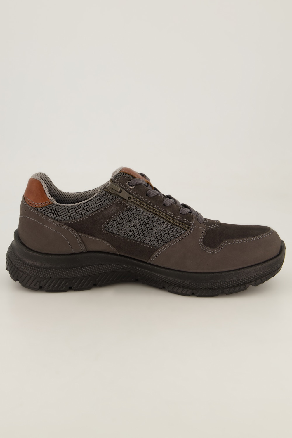 Chaussures basses Jomos, cuir véritable et fermeture zippée - jusqu'à la pointure 50