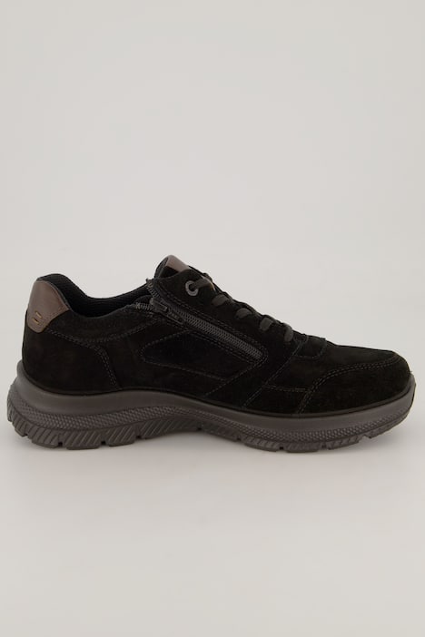 Chaussures basses Jomos, cuir véritable et fermeture zippée - jusqu'à la pointure 50
