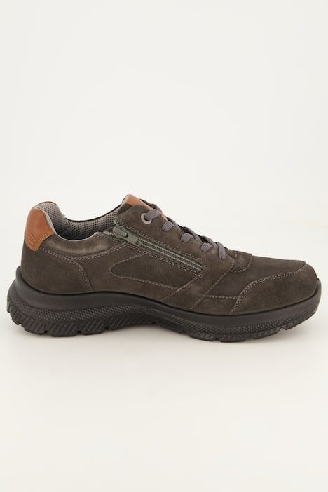 Chaussures basses Jomos, cuir véritable et fermeture zippée - jusqu'à la pointure 50