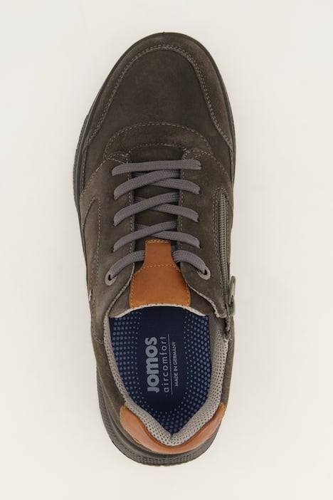 Halbschuh, Jomos,mit Reißverschluss, echtes Leder, bis Gr. 50