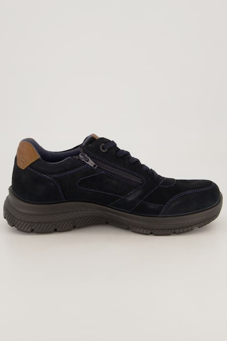 Chaussures basses Jomos, cuir véritable et fermeture zippée - jusqu'à la pointure 50
