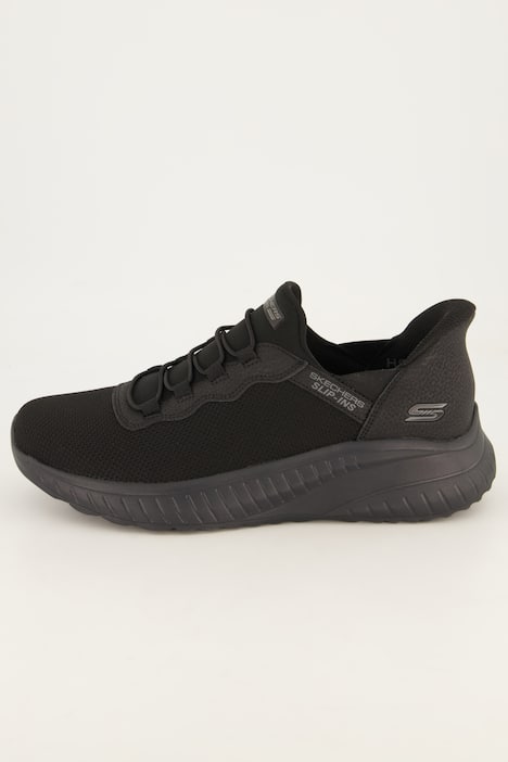 Slippers de la marque Skechers, chaussures Slip-in (à enfiler) avec laçage Bungee - jusqu'à la pointure 48,5