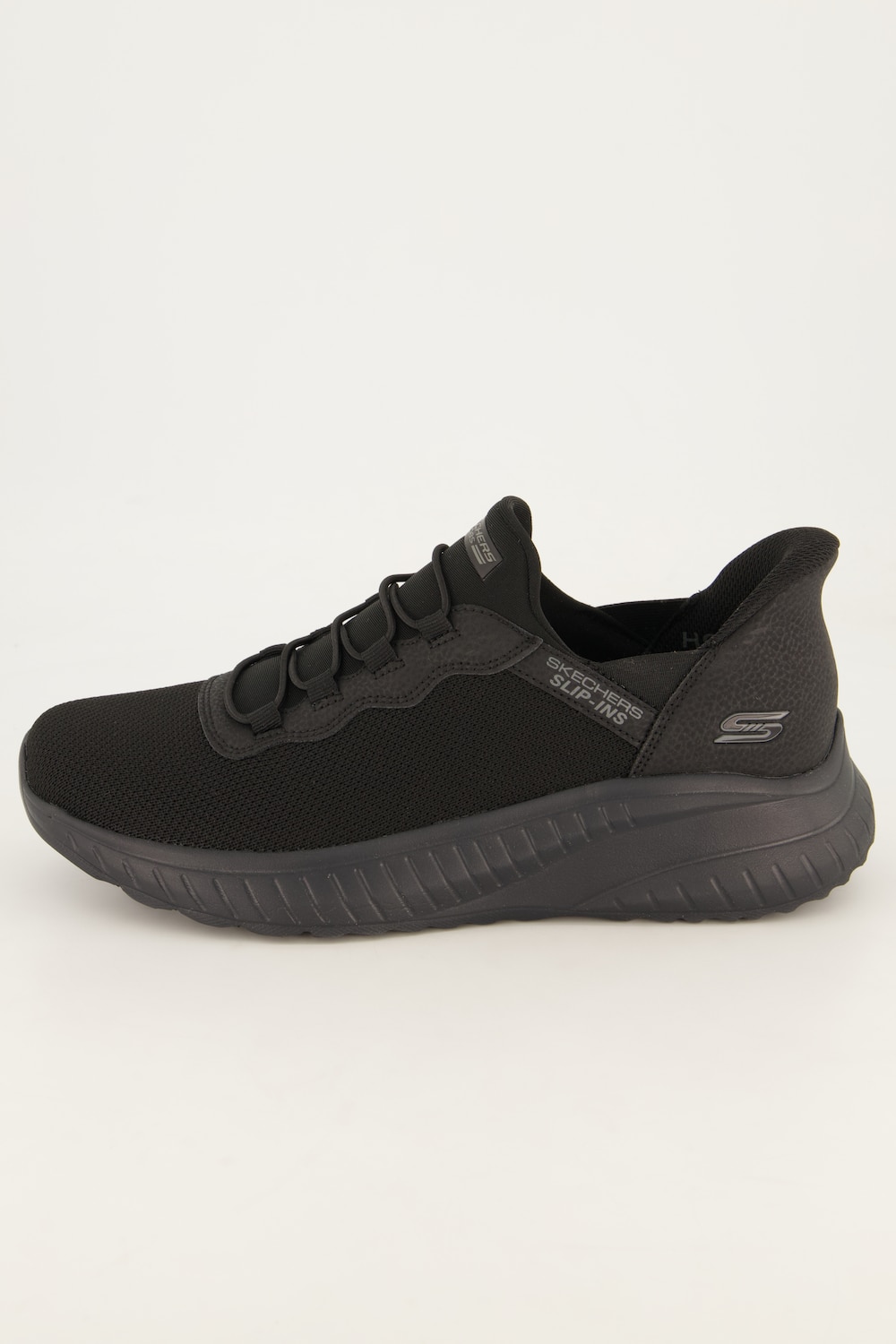 Slipper, Skechers, slip in, Bungee Schnürung, bis Gr, 48,5