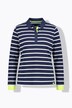 Ringelshirt mit Polokragen