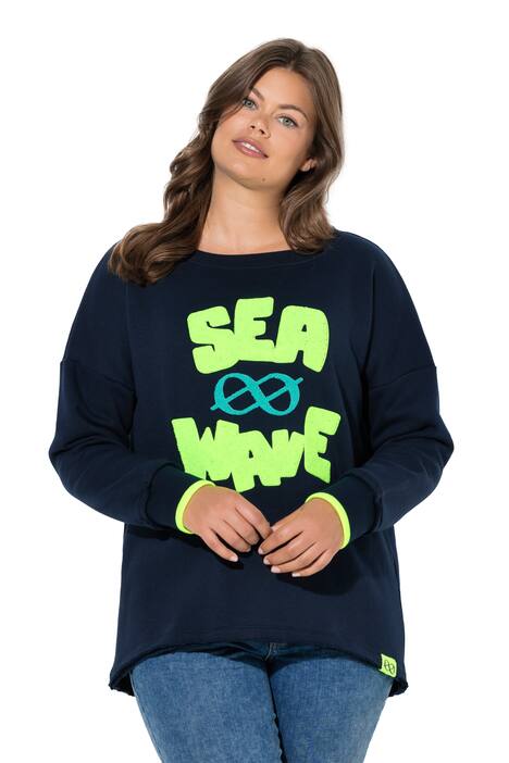 Mikina, dlouhé rukávy, kulatý výstřih