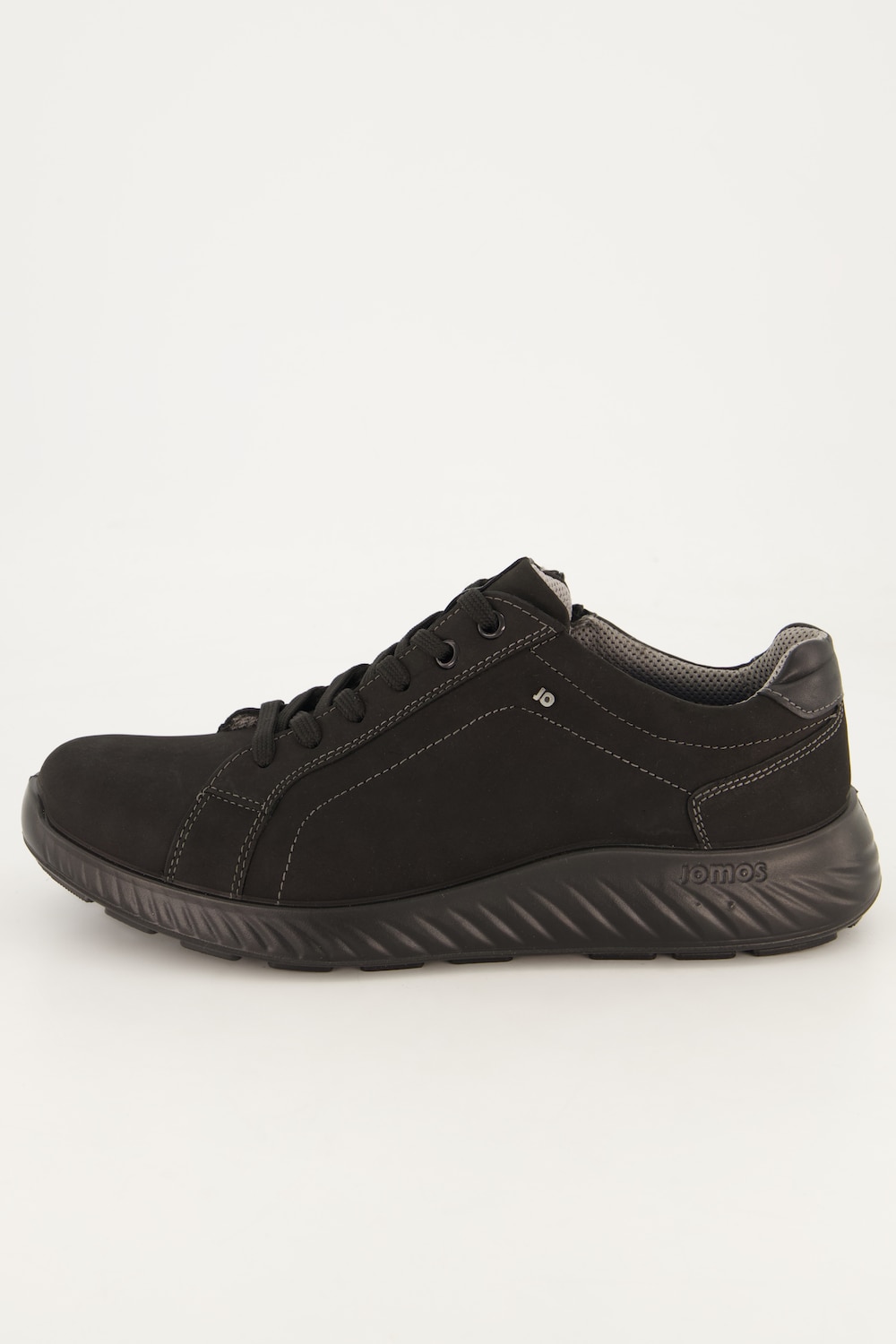 Halbschuh, Jomos, extra weit, mit Reißverschluss, echtes Leder, bis Gr. 50