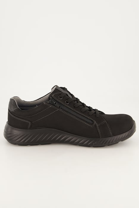 Chaussures basses extra-larges Jomos, fermeture zippée, cuir véritable - jusqu'à la pointure 50