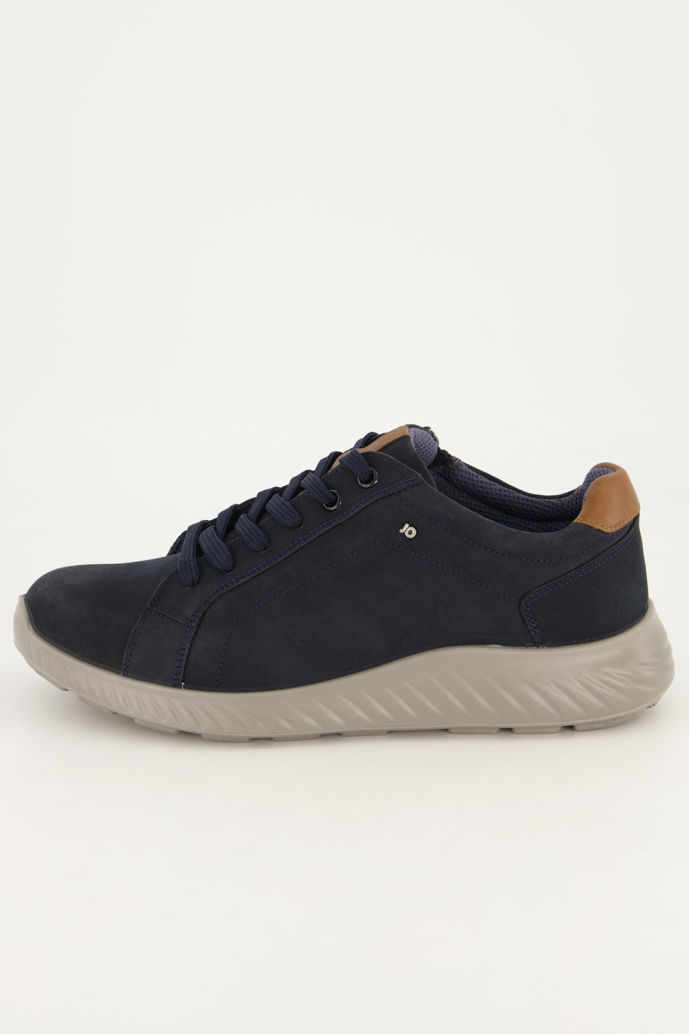 Halbschuh, Jomos, extra weit, mit Reißverschluss, echtes Leder, bis Gr. 50
