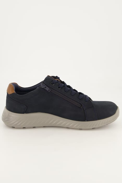 Halbschuh, Jomos, extra weit, mit Reißverschluss, echtes Leder, bis Gr. 50