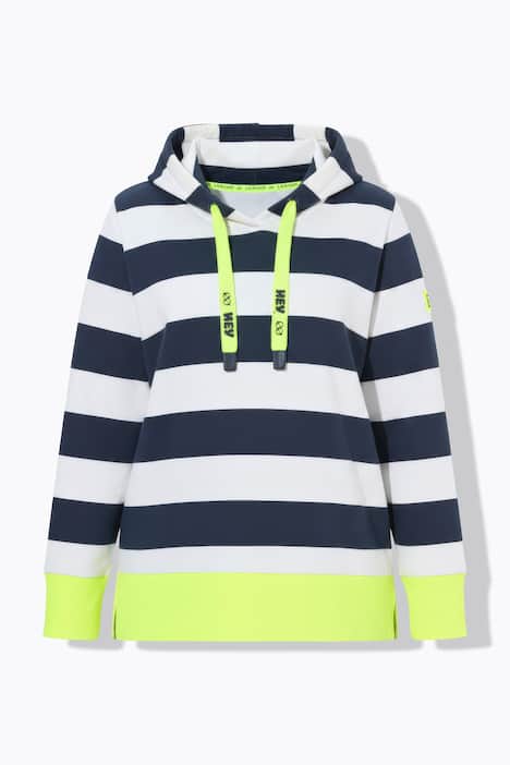 Ringel-Sweatshirt mit Farbakzenten