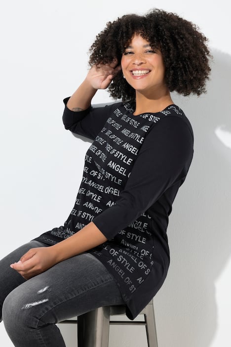 T-shirt, A-lijn, Angel of Style-tekstmotief