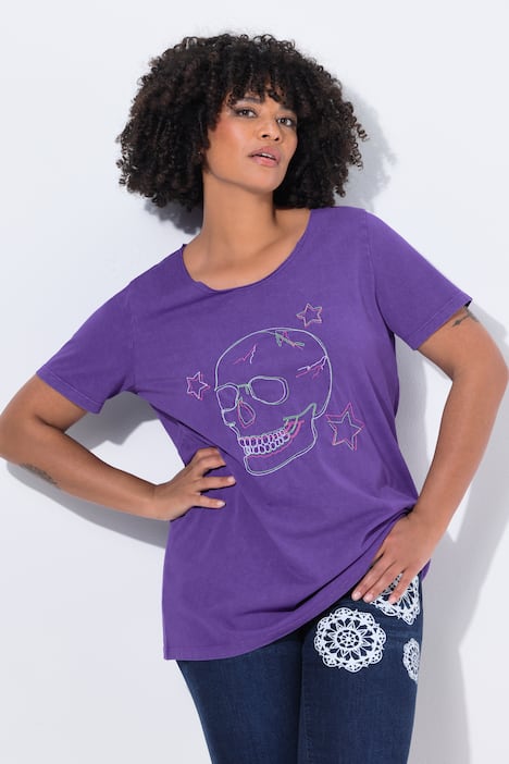 Camiseta, Komfort Fit, calavera