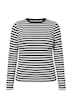 Tričko, Slim střih, pruhy, žebrovaný žerzej, dlouhé rukávy