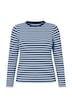 Tričko, Slim střih, pruhy, žebrovaný žerzej, dlouhé rukávy