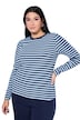Tričko, Slim střih, pruhy, žebrovaný žerzej, dlouhé rukávy
