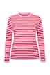 Tričko, Slim střih, pruhy, žebrovaný žerzej, dlouhé rukávy