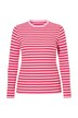 Tričko, Slim střih, pruhy, žebrovaný žerzej, dlouhé rukávy