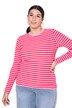 Tričko, Slim střih, pruhy, žebrovaný žerzej, dlouhé rukávy