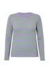 Tričko, Slim střih, pruhy, žebrovaný žerzej, dlouhé rukávy